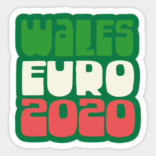 Wales Euro 2020 FanArt Sticker